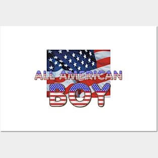 All American Boy Posters and Art